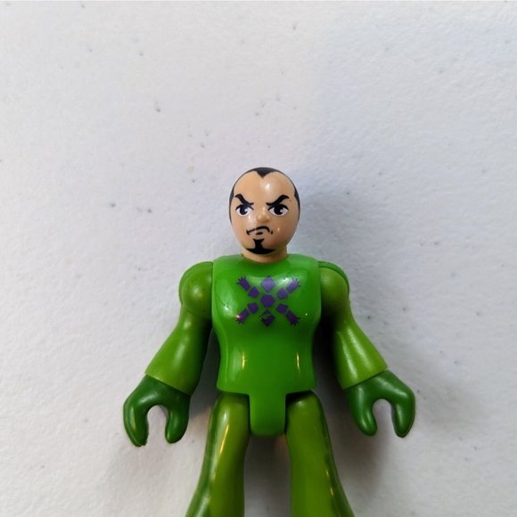 Fisher Price Imaginext Medieval Castle Green Knights 3" Action Figure - Picture 2 of 5